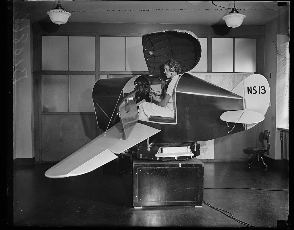 A Link trainer machine